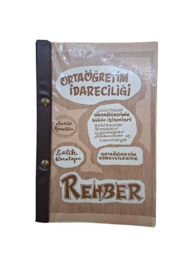 ORTAÖĞRETİM İDARECİLİĞİ REHBERİ - 0