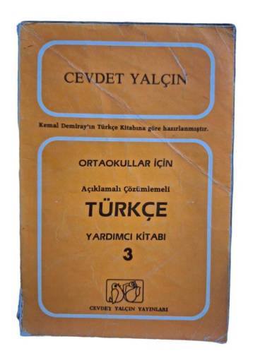 ORTAOKULLAR İÇİN AÇIKLAMALI ÇÖZÜMLEMELİ TÜRKÇE YARDIMCI KİTABI 3 - 0