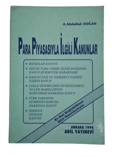PARA PİYASASIYLA İLGİLİ KANUNLAR - 0