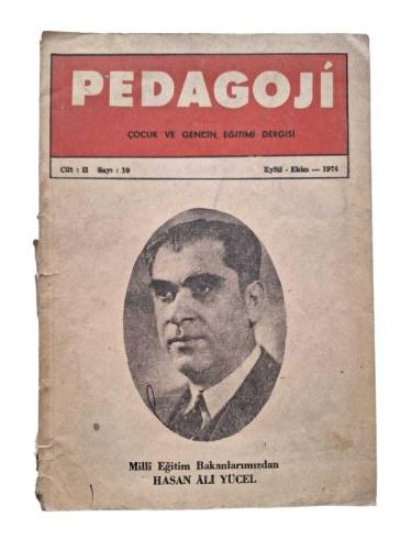 PEDAGOJİ ÇOCUK VE GENCİN EĞİTİMİ DERGİSİ CİLT 2 SAYI 10 EYLÜL - EKİM 1974 - 0