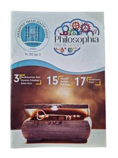 PHİLOSOPHİA BİLGELİK SEVGİSİ / ÇORUM ANADOLU İMAM HATİP LİSESİ / YIL: 2015 SAYI: 4
