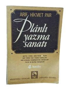 PLANLI YAZMA SANATI