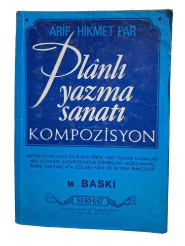 PLANLI YAZMA SANATI - 0