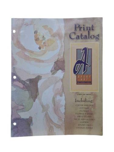 PRINT CATALOG AVERY ART INTERNATIONAL - 0