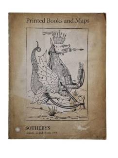 PRİNTED BOOKS AND MAPS SOTHEBY'S LONDON 22 AND 23 JUNE 1998