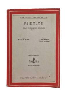 PSİKOLOJİ İNSAN İNTİBAKININ ESASLARI CİLT : 1