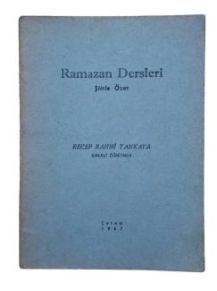RAMAZAN DERSLERİ ŞİİRLE ÖZET