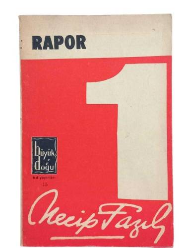 RAPOR SAYI: 1 1976 - 0