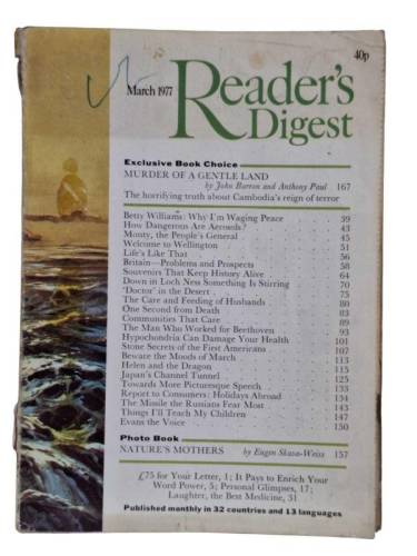 READER'S DIGEST MARCH 1977 - 0