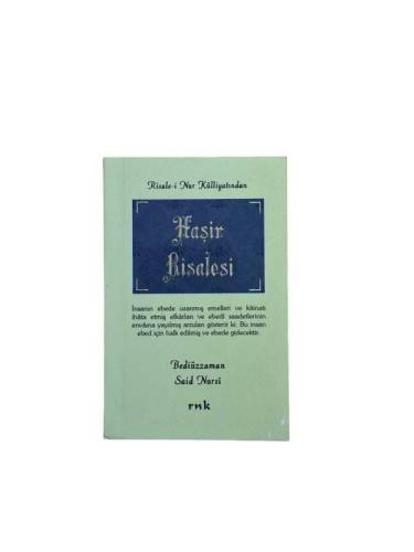 RİSALE-İ NUR KÜLLİYATINDAN HAŞİR RİSALESİ - 0