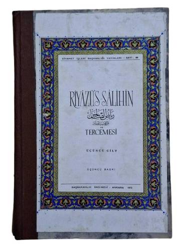 RİYAZÜ'S-SALİHİN VE TERCEMESİ ÜÇÜNCÜ CİLT - 0