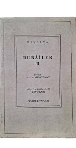 RUBAİLER CİLT 2 - 0