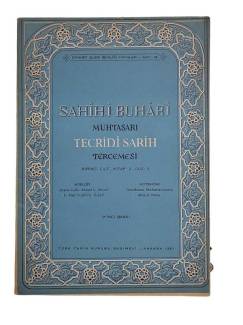 SAHİH-İ BUHARİ MUHTASARI TECRİD-İ SARİH TERCEMESİ BİRİNCİ CİLT - KİTAP 2 CÜZ 2