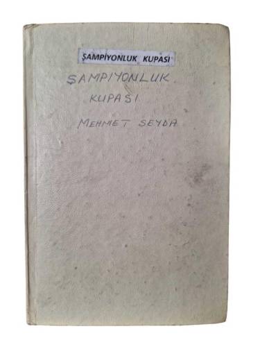 ŞAMPİYONLUK KUPASI - 0