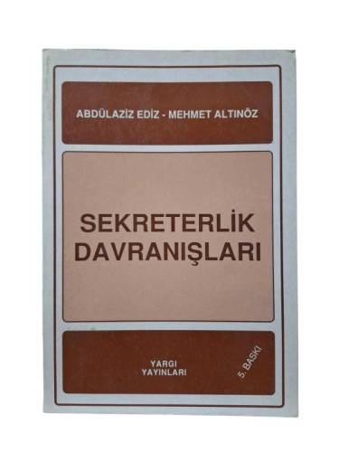 SEKRETERLİK DAVRANIŞLARI - 0