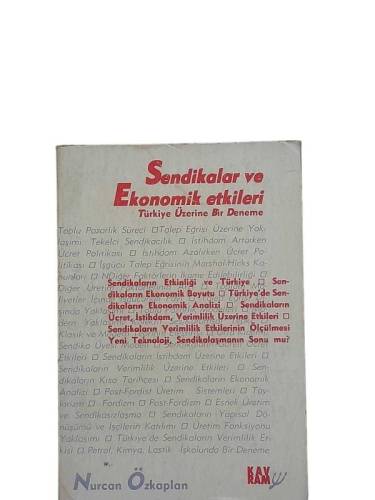 SENDİKALAR VE EKONOMİK ETKİLERİ - 0