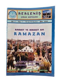 SESLENİŞ ÇORUM MÜFTÜLÜĞÜ YIL 1 SAYI 1 EKİM 2005