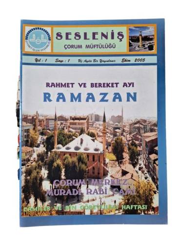 SESLENİŞ ÇORUM MÜFTÜLÜĞÜ YIL 1 SAYI 1 EKİM 2005 - 0