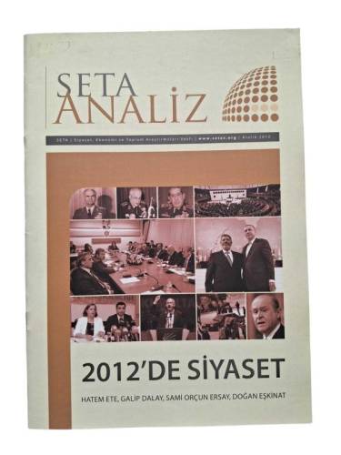 SETA ANALİZ - ARALIK 2012 / 2012'DE SİYASET - 0