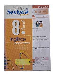 SEVİYE YAYINLARI 8. SINIF İNGİLİZCE YAPRAK TESTLERİ