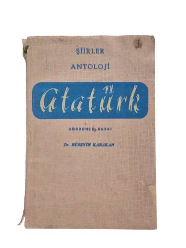 ŞİİRLER ANTOLOJİSİ ATATÜRK - 0