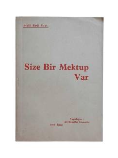 SİZE BİR MEKTUP VAR