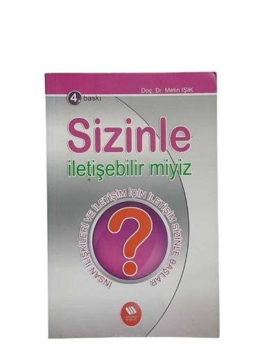 SİZİNLE İLETİŞEBİLİR MİYİZ - 0