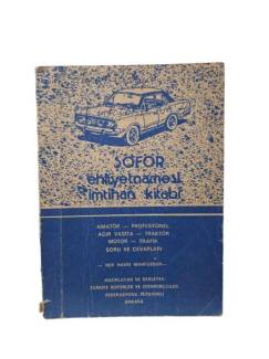 ŞÖFÖR EHLİYETNAMESİ İMTİHAN KİTABI