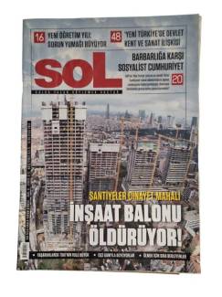SOL HAFTALIK HABER YORUM DERGİSİ 14-20 EYLÜL 2014 SAYI 6