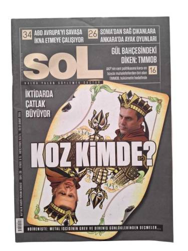 SOL - HAFTALIK HABER YORUM DERGİSİ / 15 - 21 ŞUBAT 2015 / SAYI 28 - 0
