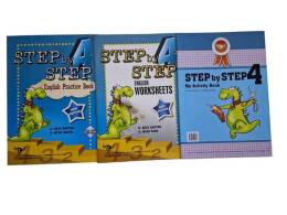 STEP BY STEP 4. SINIF ENGLİSH PRACTİCE BOOK + WORKSHEETS + MY ACTİVİTY BOOK (3 KİTAP TAKIM)