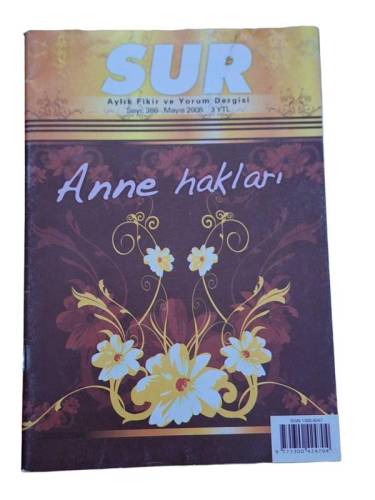 SUR AYLIK FİKİR VE YORUM DERGİSİ SAYI 386 - MAYIS 2008 - 0