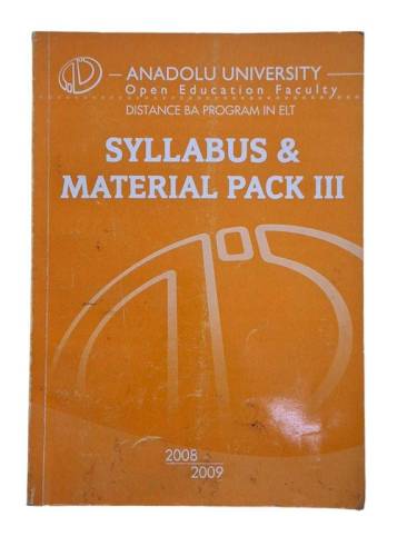 SYLLABUS AND MATERIAL PACK III - 0
