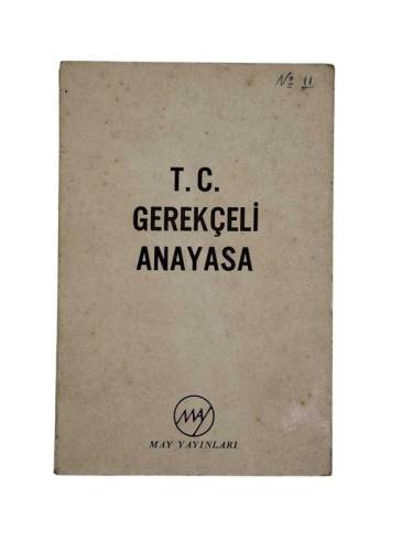 T.C. GEREKÇELİ ANAYASA - 0