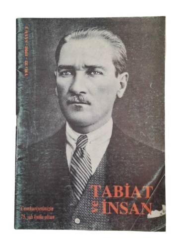 TABİAT VE İNSAN ÜÇ AYLIK DERGİ SAYI:YIL:32 SAYI:3 1998(CUMHURİYET'İN 75.YILI ÖZEL) - 0
