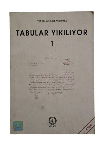 TABULAR YIKILIYOR 1 - 0