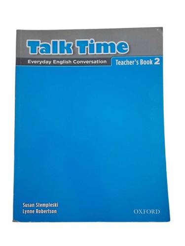 TALK TIME EVERYDAY ENGLİSH CONVERSATİON THEACHER'S BOOK 2 - 0