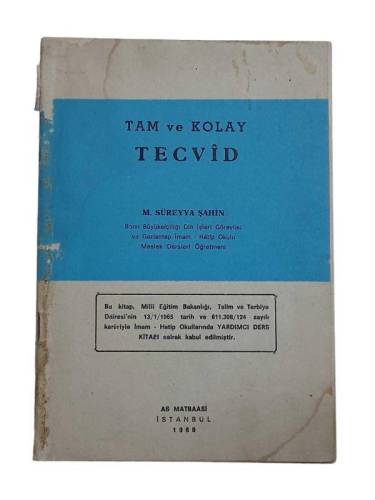 TAM VE KOLAY TECVİD - 0