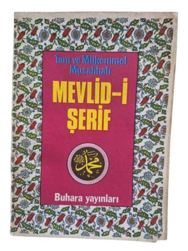 TAM VE MÜKEMMEL MUSAHHAH MEVLİD-İ ŞERİF - 0