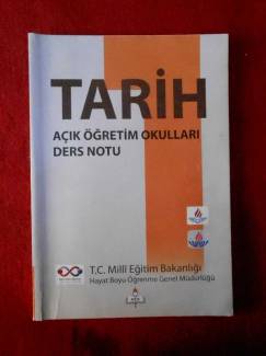 TARİH 1 AÇIK ÖĞRETİM OKULLARI DERS NOTU