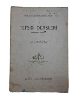 TEFSİR DERSLERİ BEŞİNCİ SINIF