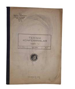 TEKNİK KONFERANSLAR GENEL ETÜTLER:1 TEKNİK KILAVUZ NO:3
