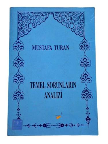 TEMEL SORUNLARIN ANALİZİ - 0