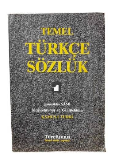 TEMEL TÜRKÇE SÖZLÜK 1 - 0