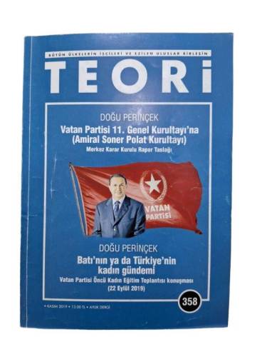 TEORİ - KASIM 2019 - SAYI: 358 - 0
