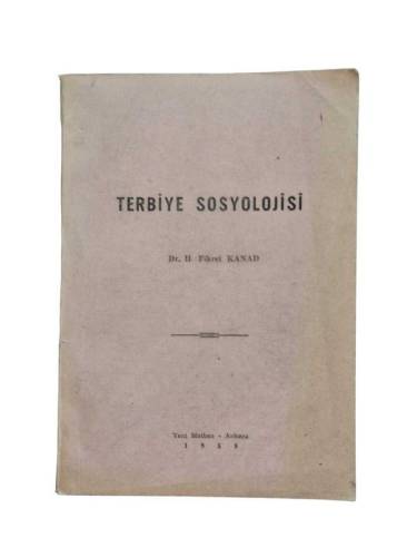 TERBİYE SOSYOLOJİSİ - 0