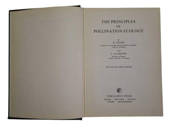 THE PRINCIPLES OF POLLINATION ECOLOGY (SECOND REVISED EDITION ) - 0