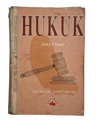 TİCARET VE TURİZM ÖĞRETİMİ OKULLARI HUKUK DERS KİTABI - 0
