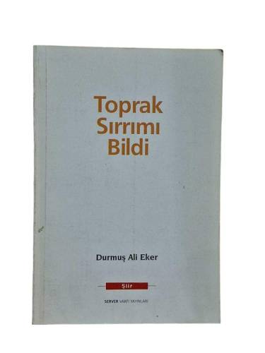 TOPRAK SIRRIMI BİLDİ - 0