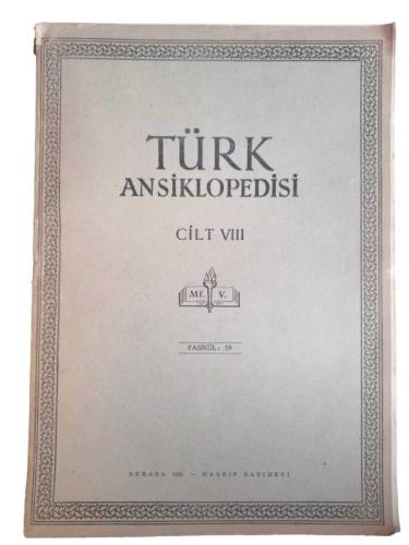 TÜRK ANSİKLOPEDİSİ CİLT 8 FASİKÜL:59 - 0